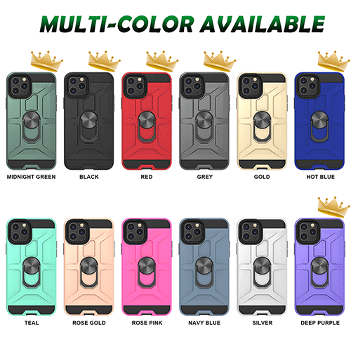 เคสโทรศัพท์ป้องกันระดับทหารพร้อมขาตั้งแม่เหล็ก